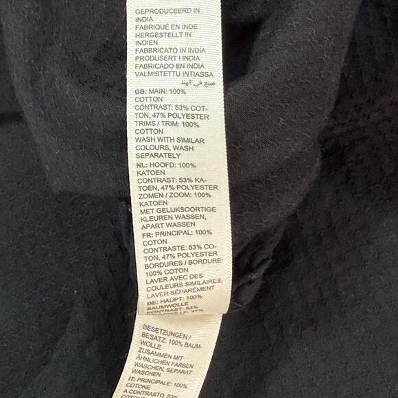 FatFace Women’s 12 Black Crochet-Top Maxi Dress – Boho Chic, Pockets - Picture 8 of 8